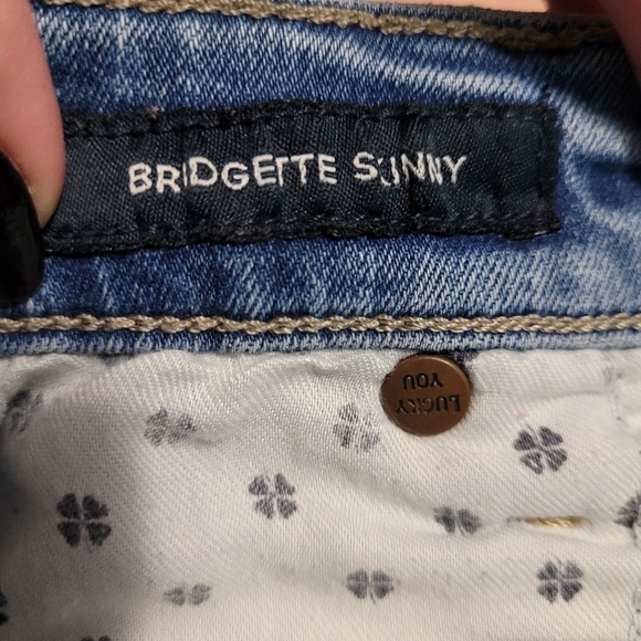 Lucky Brand Bridgette Skinny High Waist Crop Ankle Cotton Stretch Denim Jeans 30 - Picture 5 of 5